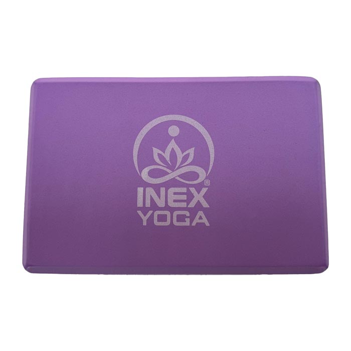 Заказать Блок для йоги INEX Yoga Foam Block 3", фиолетовый